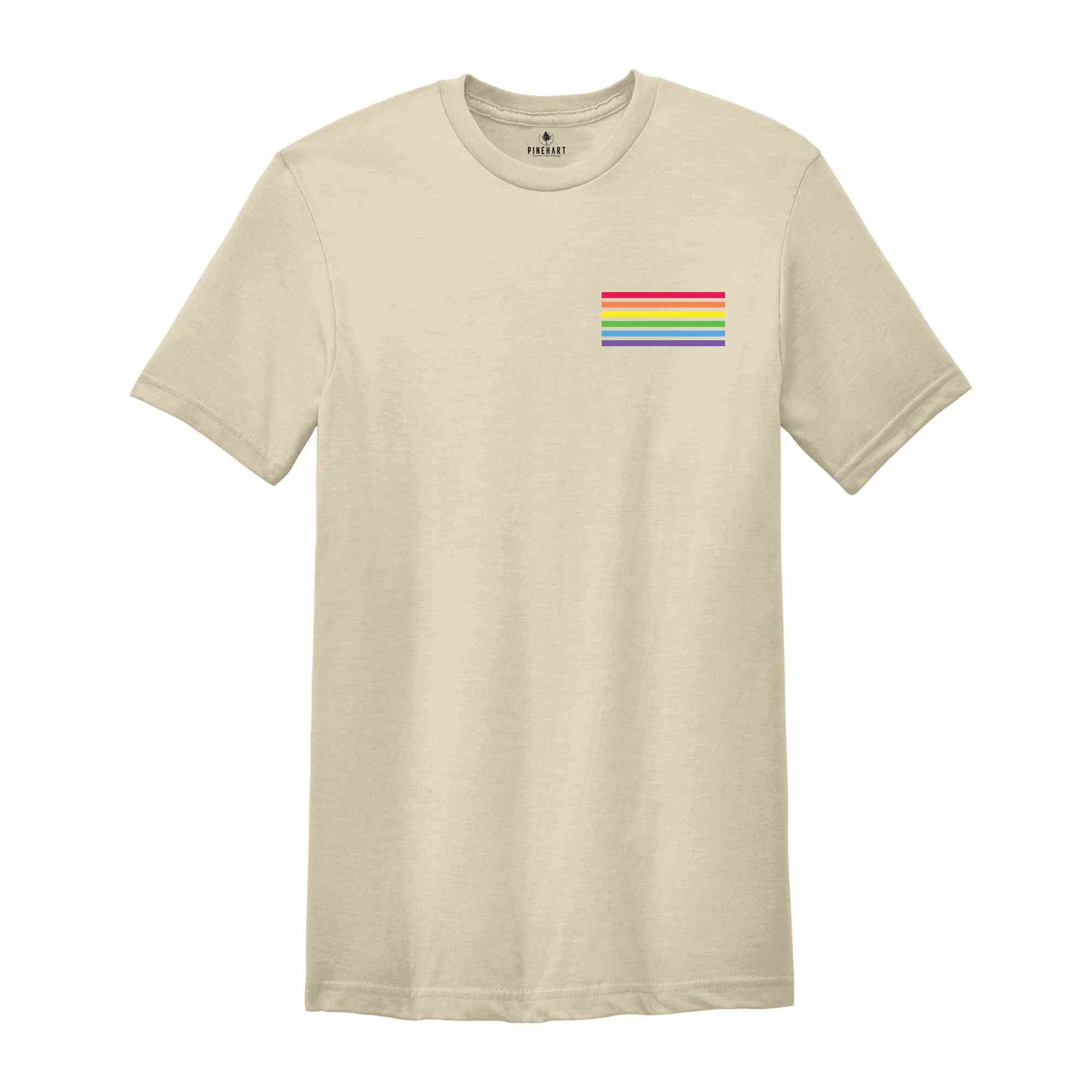 Pride Flag Shirt, Pride Shirt, LGBTQ Shirt, Pride Month Shirt, Gay Pride Shirt, Pocket Pride Shirt, Equality Shirt, Lesbian Shirt, Gay Shirt