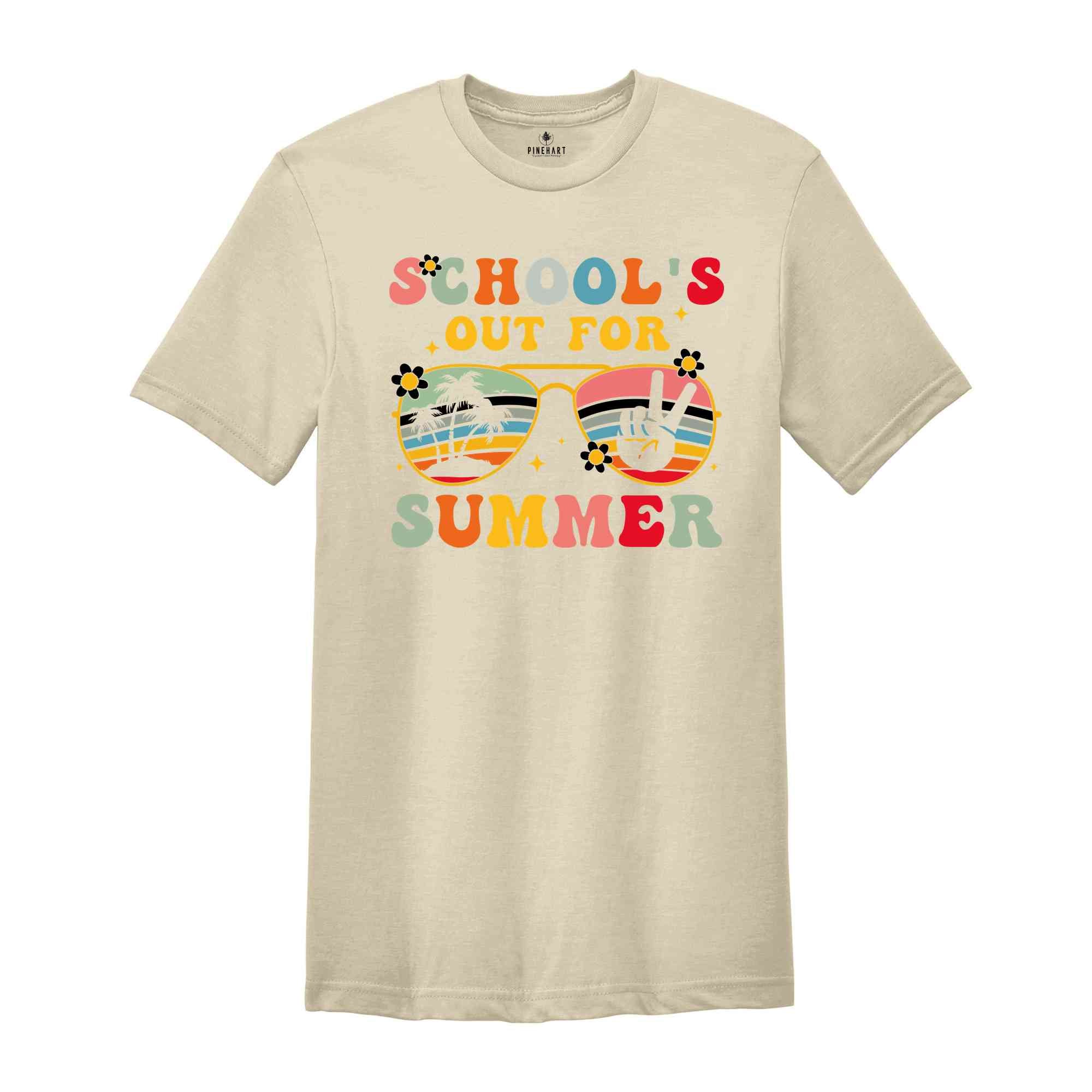 Schools Out For Summer Shirt, Beach Vibes Shirt, Summer Beach Shirt, Summer Camp Shirt, Retro Summer Shirt, Summer Vibes Shirt,