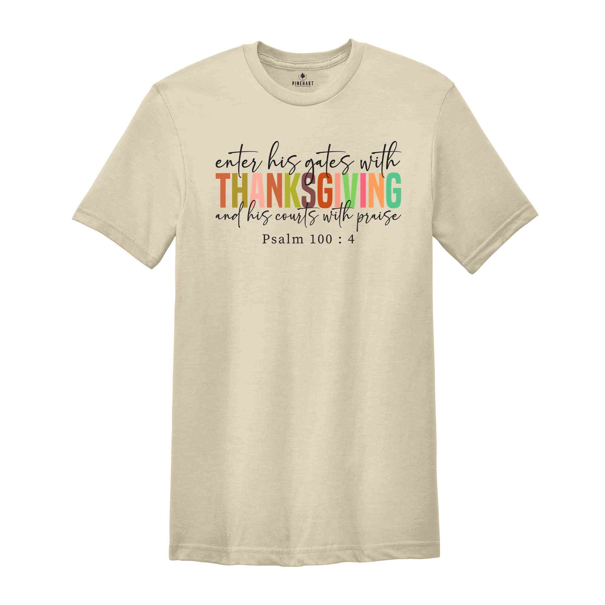 Fall Thanksgiving Shirt, Bible Verse Shirt, Cute Thanksgiving Shirt, Jesus Shirt, Faith Shirt, Religious Shirt, Christian Women Shirt