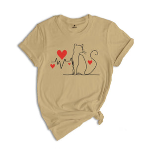 My Cat Is My Valentine Shirt, Cat Lover Shirt, Funny Valentine's Shirt, Valentine's Day Shirt, Cat Mom, Fur Mama For Life, Cat Valentine