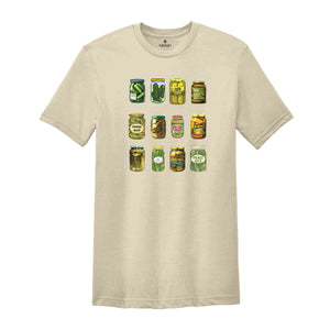 Pickle Shirt,Vintage Canned Pickles Shirt, Pickle Lovers T-shirt, Tiktok Pickle Shirt, Canning Season Shirt