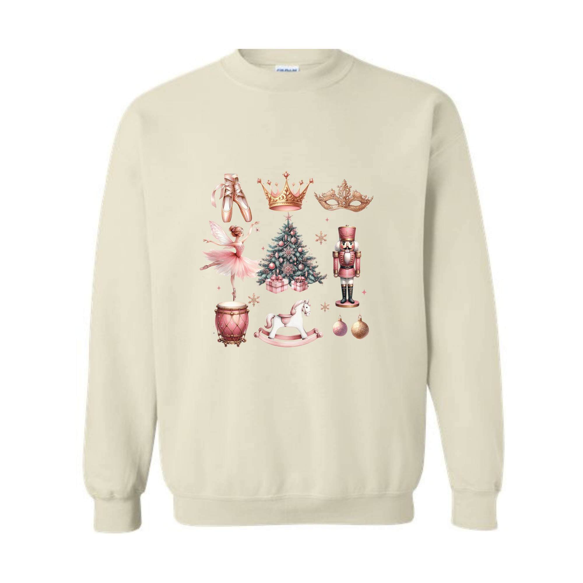 Girly Coquette Bow Christmas Sweatshirt, Christmas Tree Shirt, Christmas Sweatshirt, Girly Christmas Sweater, Coquette Bow Sweater