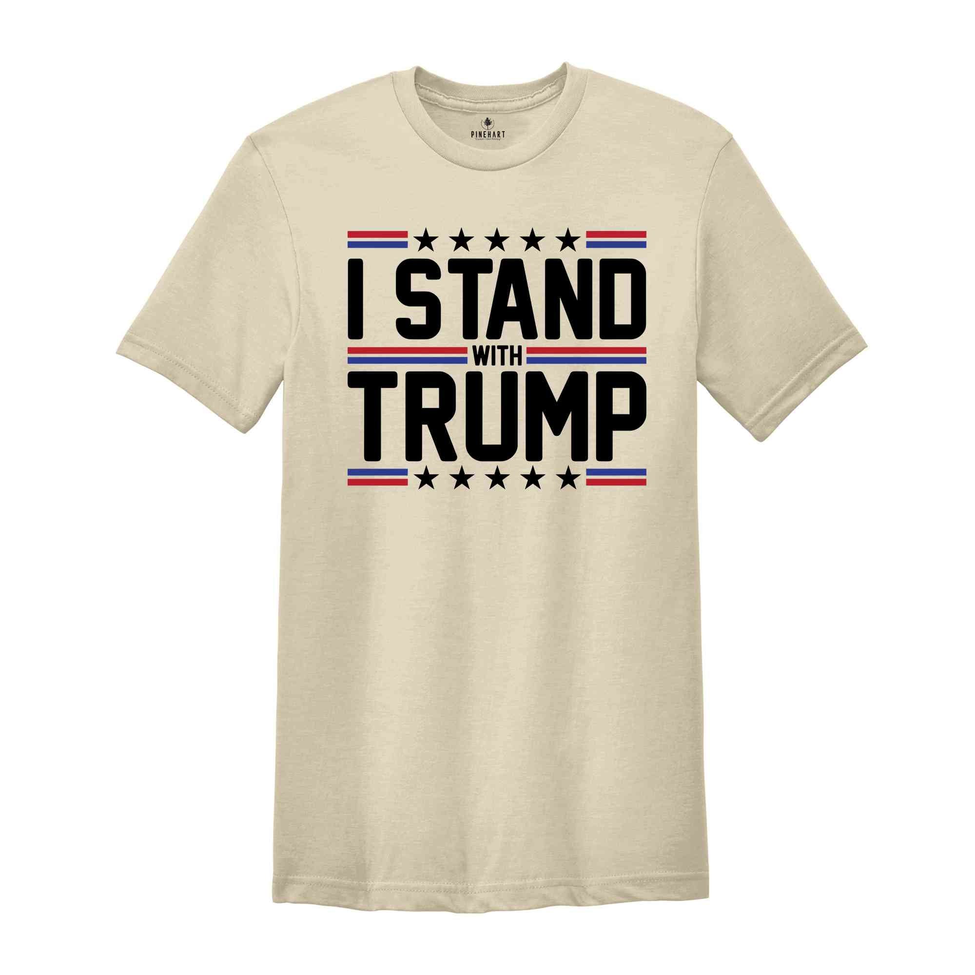 I Stand With Trump Shirt, Free Trump Shirt, Pro America Shirt, Republican Shirt, Republican Gift, Conservative Shirt