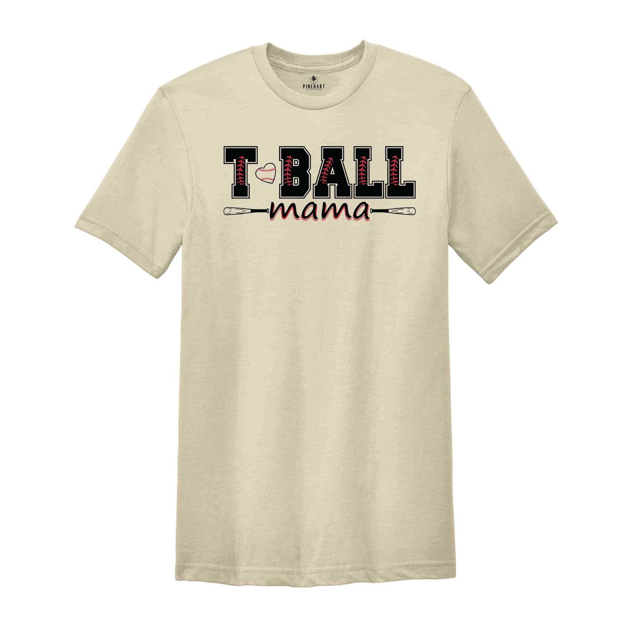 T-Ball Mama T-Shirt, T-Ball Mom Shirt, Baseball Mom Shirt, T-Ball Mama Tee, Softball Mom Gifts, Baseball Mama