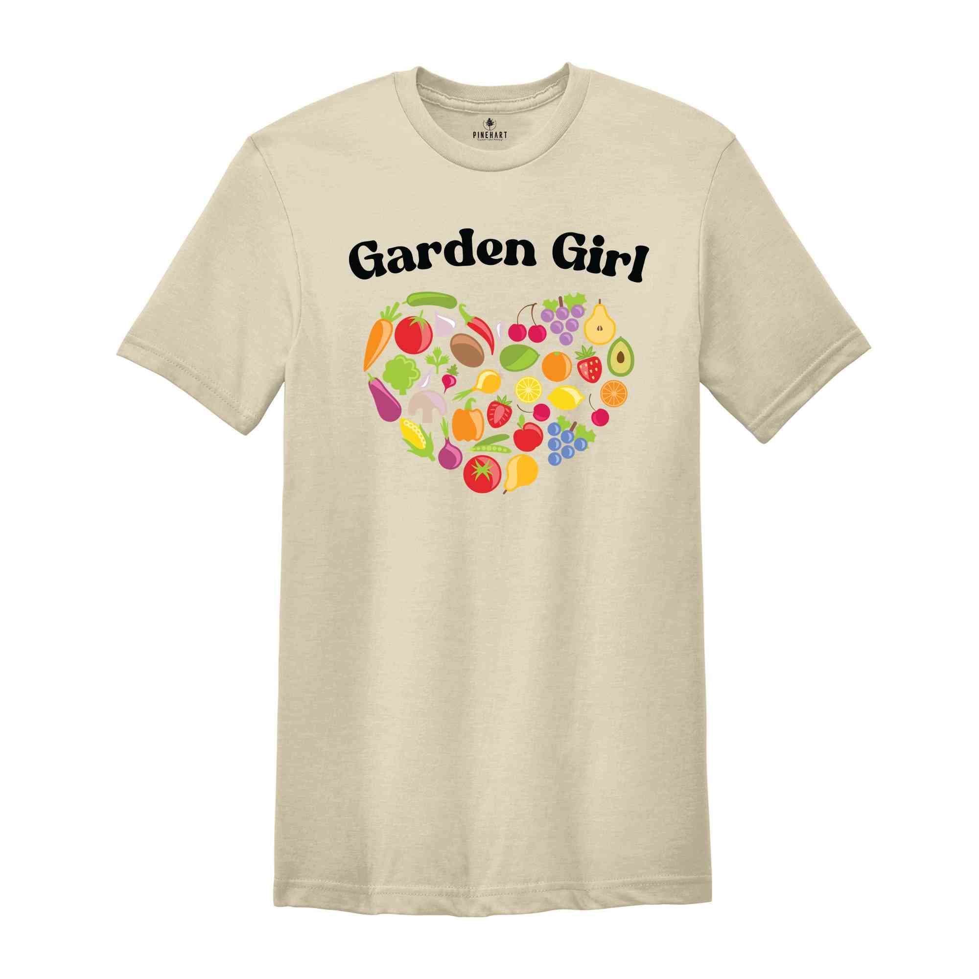 Garden Girl T-Shirt, Gardener Shirt, Gardening Gifts, Plant Mom Shirt, Plant Lady T-Shirt, Plant Lover Gifts