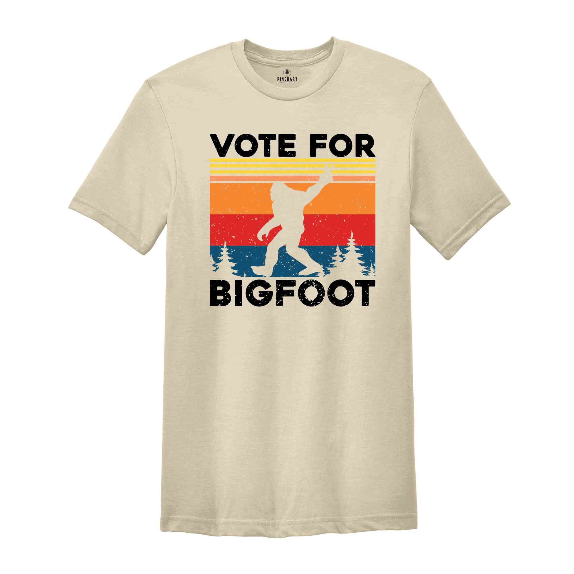 Vote For Bigfoot Shirt, Funny Election Shirt, 2024 Election Shirt, Election 2024 Shirt, Bigfoot Shirt, America Shirt, Republican Shirt