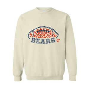 Bears Team Sweatshirt, Team Mascot Hoodie, Bears School Spirit Sweater, Game Day Sweatshirt, Bears College Mascot Hoodie