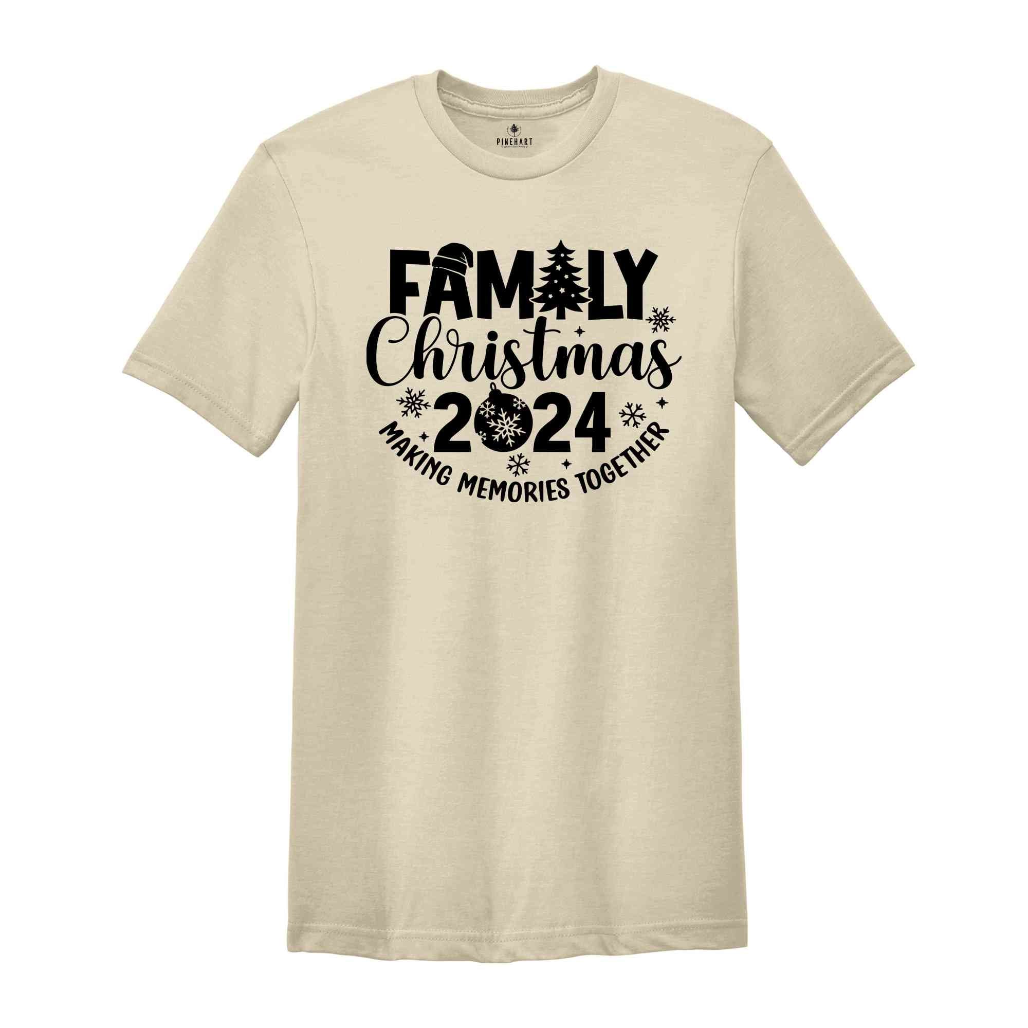 Family Christmas 2024 Shirt, Christmas Shirt, Matching Christmas Shirt, Christmas Party Shirt, Christmas Family Shirt