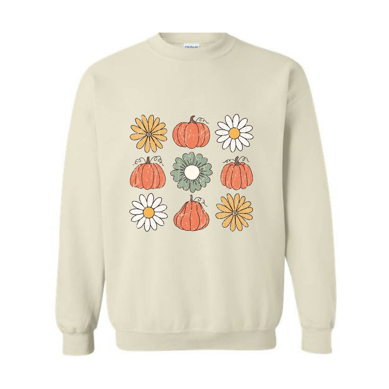 Retro Fall Sweatshirt, Pumpkin Sweatshirt, Pumpkin Spice Shirt, Autumn Sweater, Cute Fall Crewneck, Fall Crewneck, It's Fall Y'all