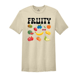 Fruity Shirt, Fruity Lesbian Shirt, Strawberry Cottagecore Shirt, Lesbian Shirt, Funny Lesbian Shirt, Lesbian Fruity Shirt, LGBT Shirt