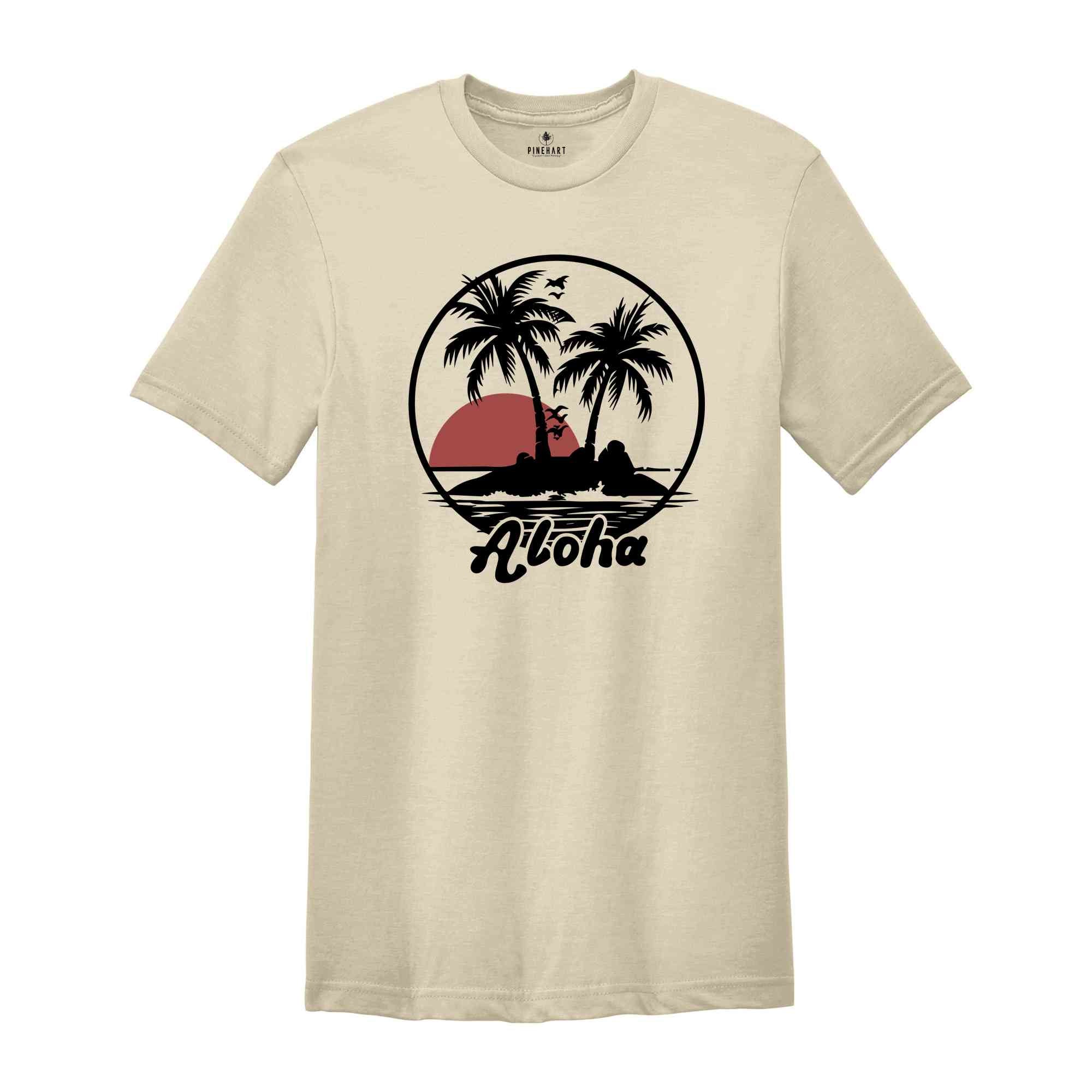 Aloha Hawaii Shirt, Aloha Shirt, Beach Trip Shirt, Beach Shirt, Summer Shirt, Hawaii Trip Shirt, Hawaii Aloha, Cruise Outfit, Traveler Shirt