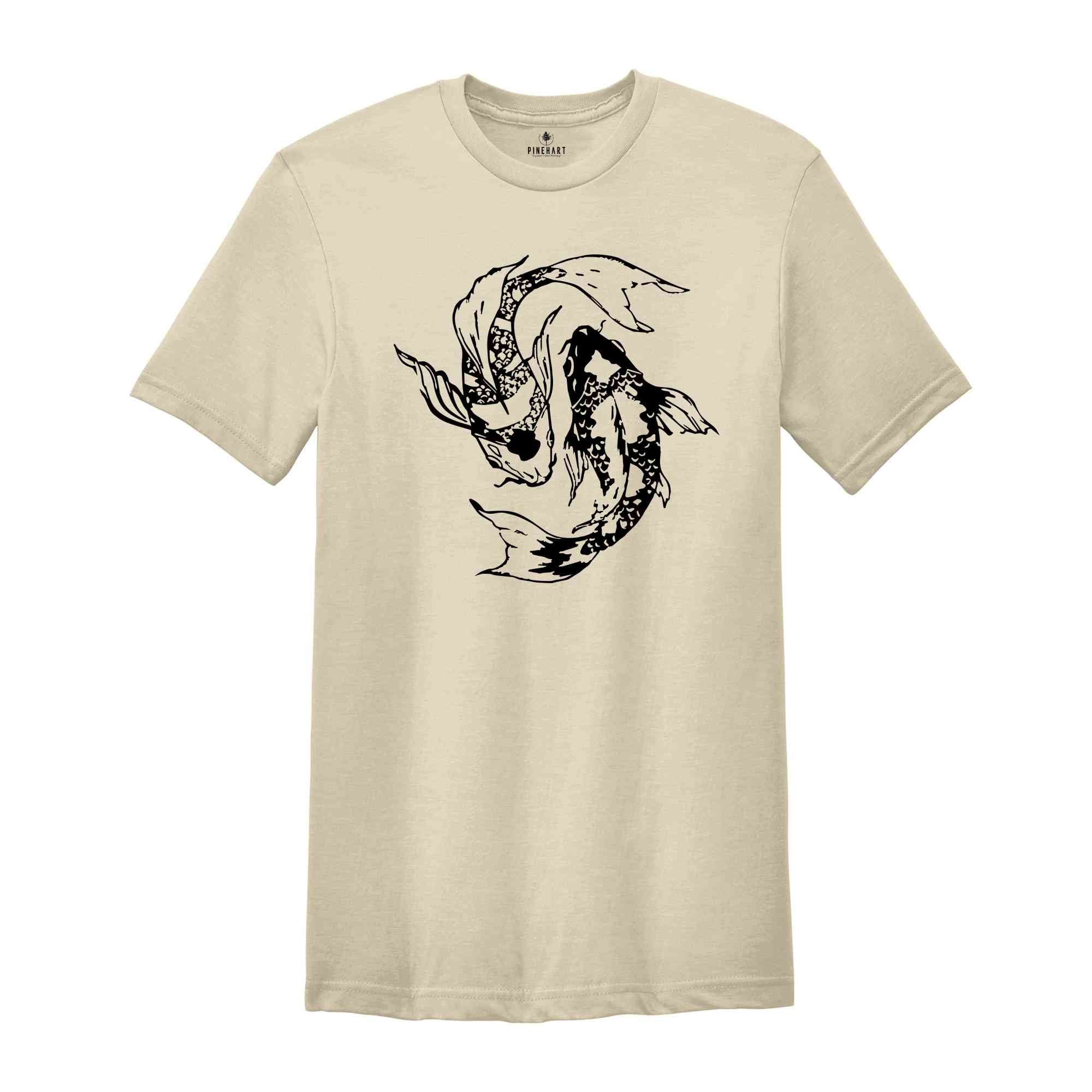 Aesthetic Shirt, Japanese Street Wear, Japanese T Shirt, Japanese Art, Koi Fish Tee, Japanese Koi Fish, Koi Fish Shirt, Koi Fish Sweatshirt