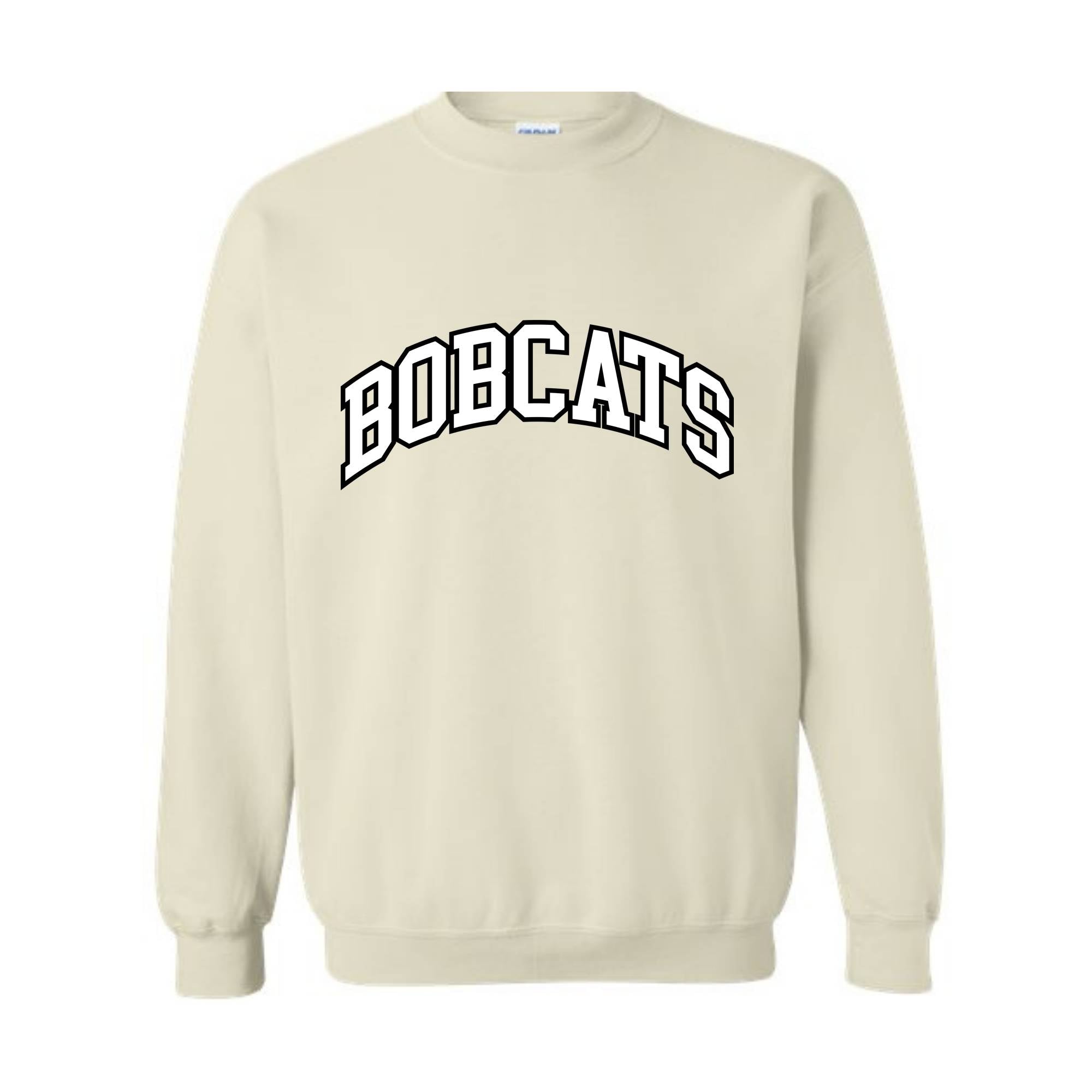 Team Mascot Sweatshirt, Bobcats Mascot Sweatshirt, Bobcats Team Spirit Sweatshirt, Bobcats Fan Sweatshirt, Bobcats School Sweatshirt