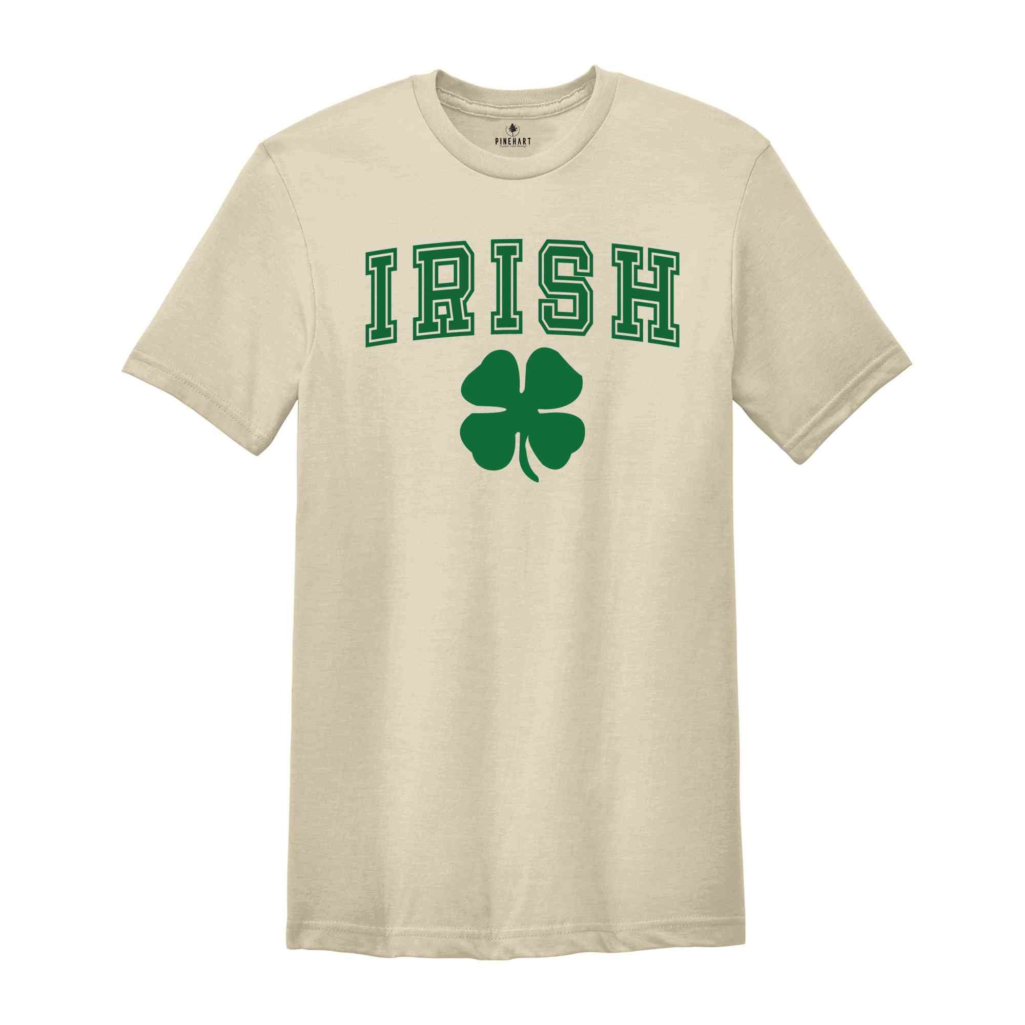 St Patrick Irish Shirt, Four Leaf Clover Irish Shirt, Saint Patrick Shirt, Lucky Shamrock Shirt, Teacher St Patrick Gift