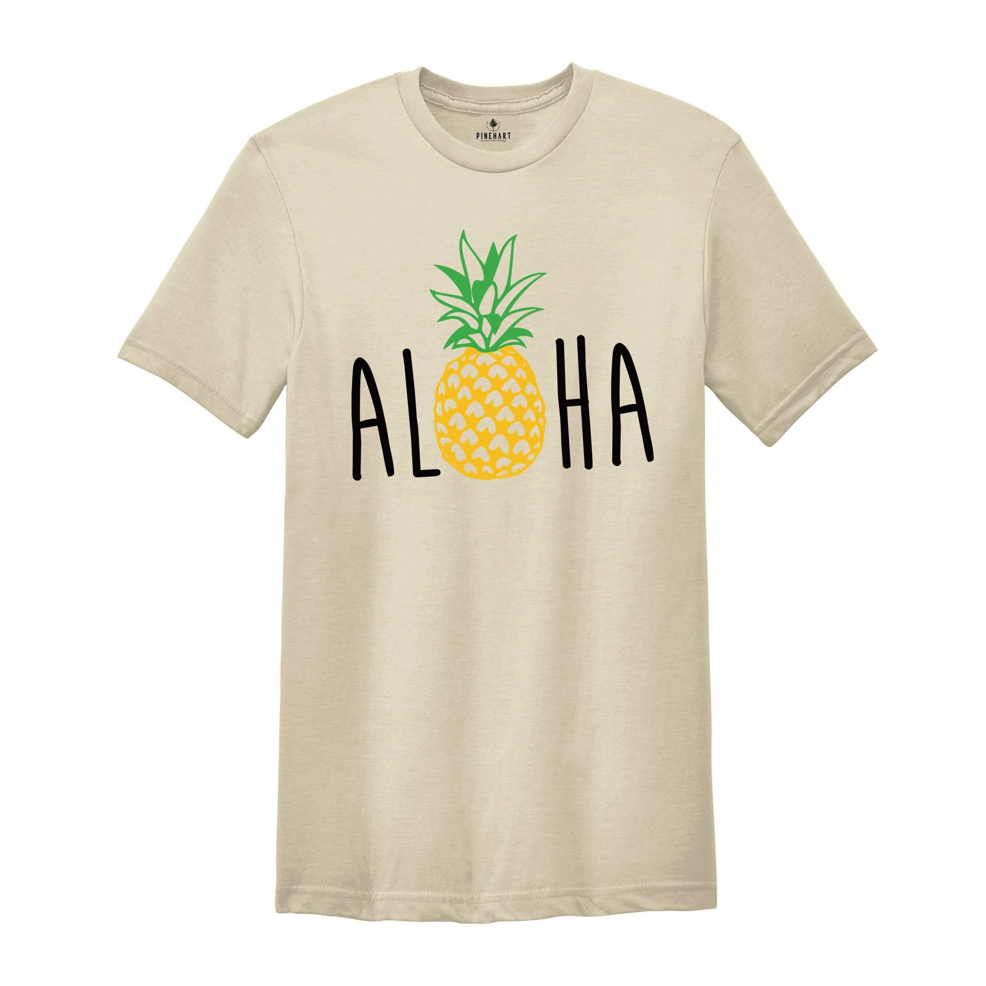 Aloha Shirt, Hawaii Tshirt, Hawaii Honeymoon Shirt, Aloha Tee, Hawaii Vacation, Vacation Shirt, Tropical Shirt, Summer Vibes Shirt