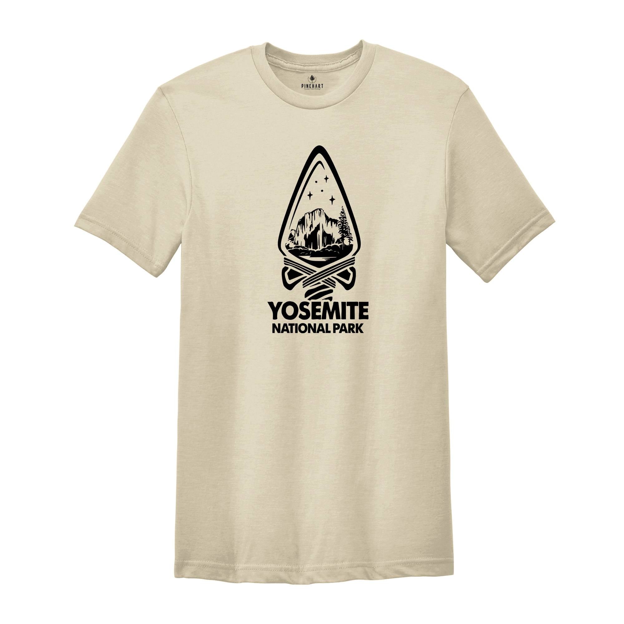 Yosemite National Park T-Shirt, Yosemite T-Shirt, National Park Tee, Nature Lover Gift, Hiking Tee, Adventure Lover Tee