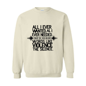 Enjoy The Silence Shirt, Breaks The Silence Shirt, Trendy Electronic Music Fans Shirt, Humorous Teacher Appreciation Gifts