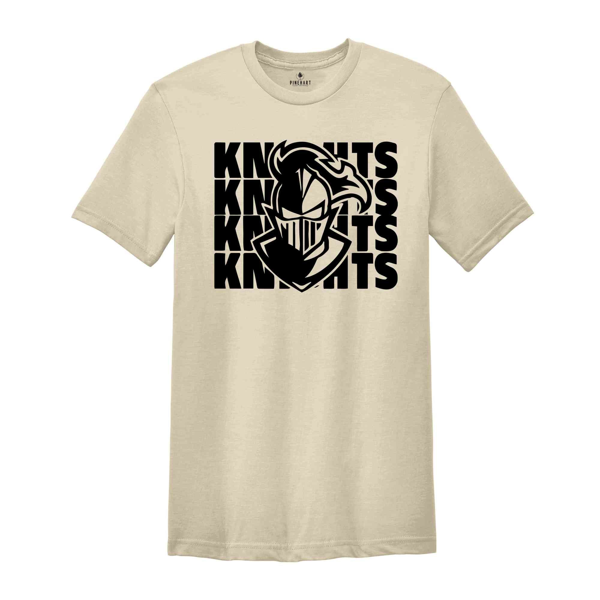 Knights Shirt, Football Team Shirt, Knight Mascot Shirt, Back to School Shirt, Teacher Shirt, Mascot Team Shirt