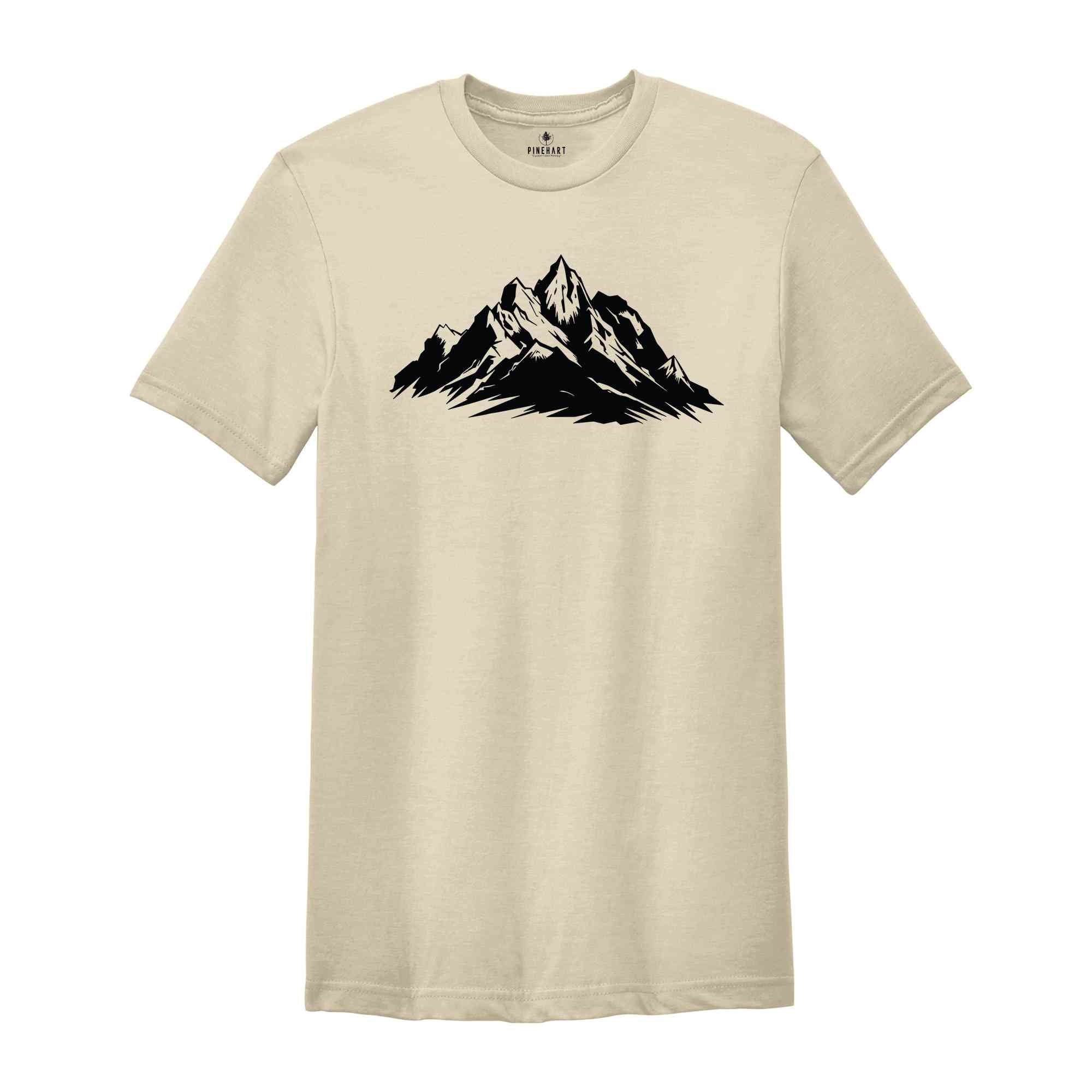 Mountain Forest Shirt, Camping Shirt, Travel Shirt, Nature TShirt, Hiking Shirt, Road Trip Shirt, Adventure Lovers Shirt