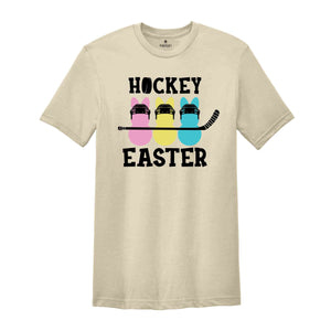 Hockey Easter Shirt, Hockey Lover Gift, Funny Easter Shirt, Easter Peeps T-Shirt, Hockey Kids Shirt, Cute Easter Bunny Shirt