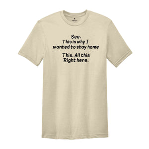 See This Is Why I Wanted To Stay Home Shirt, This Shit Right Here Shirt, Adult Humor Shirt, Anxiety Shirt, Sarcasm Shirt, Funny Humor Shirt