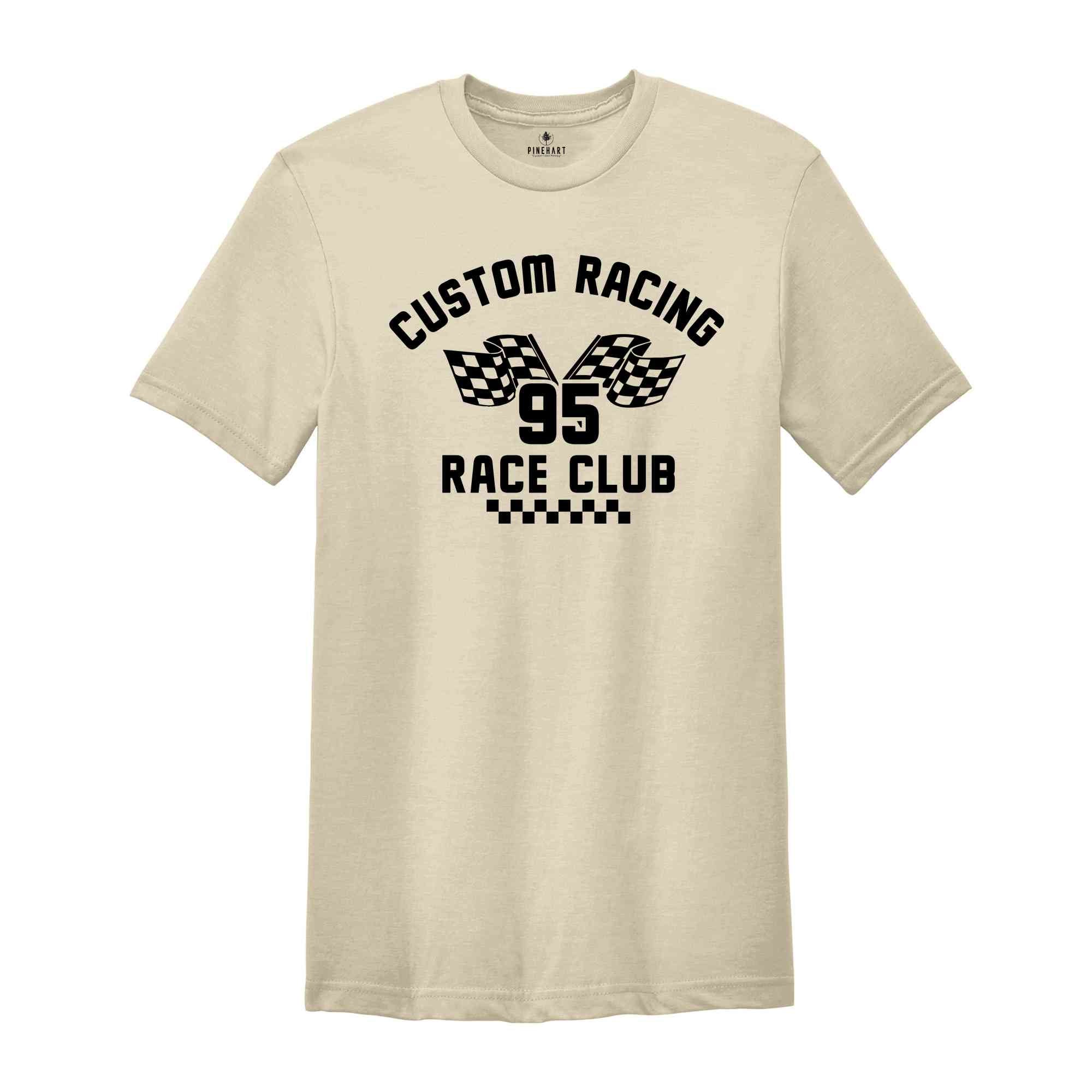 Custom Racing Shirt, Custom Racing Your Name Shirt, Personalized Race Shirts With Number And Name, Gift For Race Lover