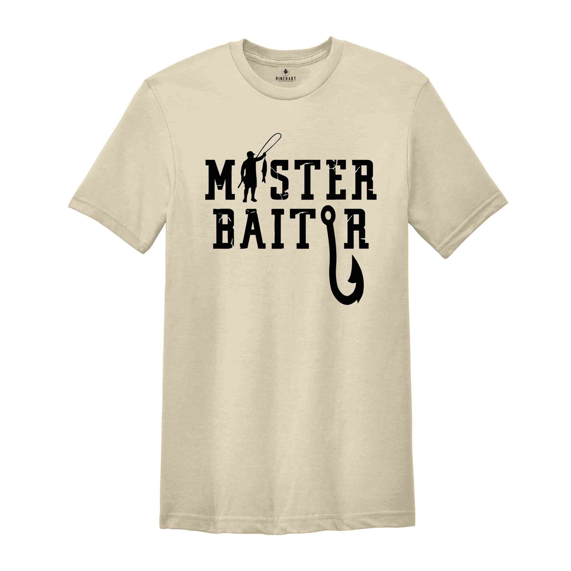 Master Baiter Shirt, Funny Fishing Shirt, Fishing Shirt, Adult Humor Shirt, Fishing Gifts, Funny Dad Shirt, Outdoor Shirt, Adventure Shirt