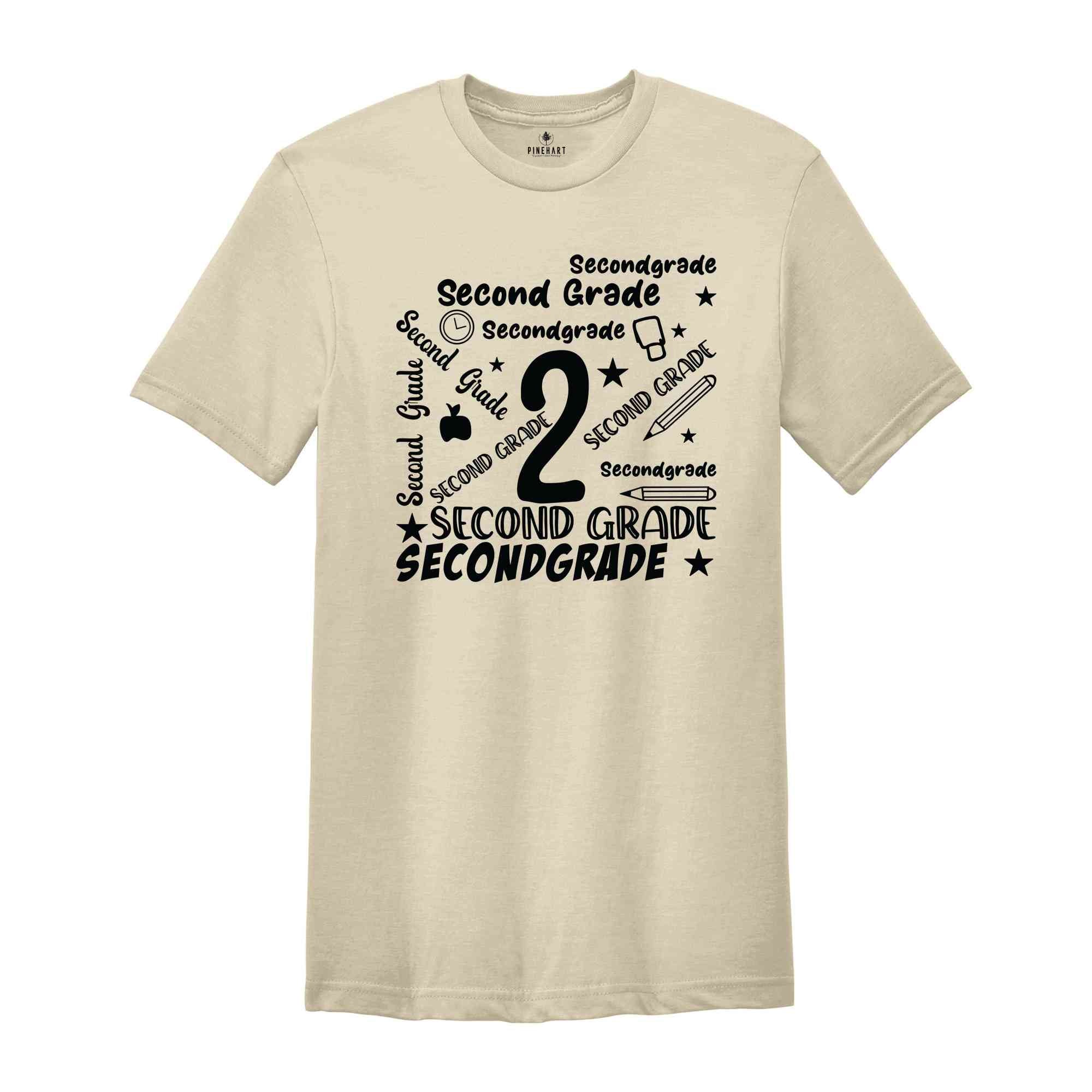 2nd Grade Shirt, Second Grade Shirt, School Team Shirt, Grade Shirt, Teacher Shirt, Grade Teacher Shirt, Teacher Life Shirt, Teacher Gift