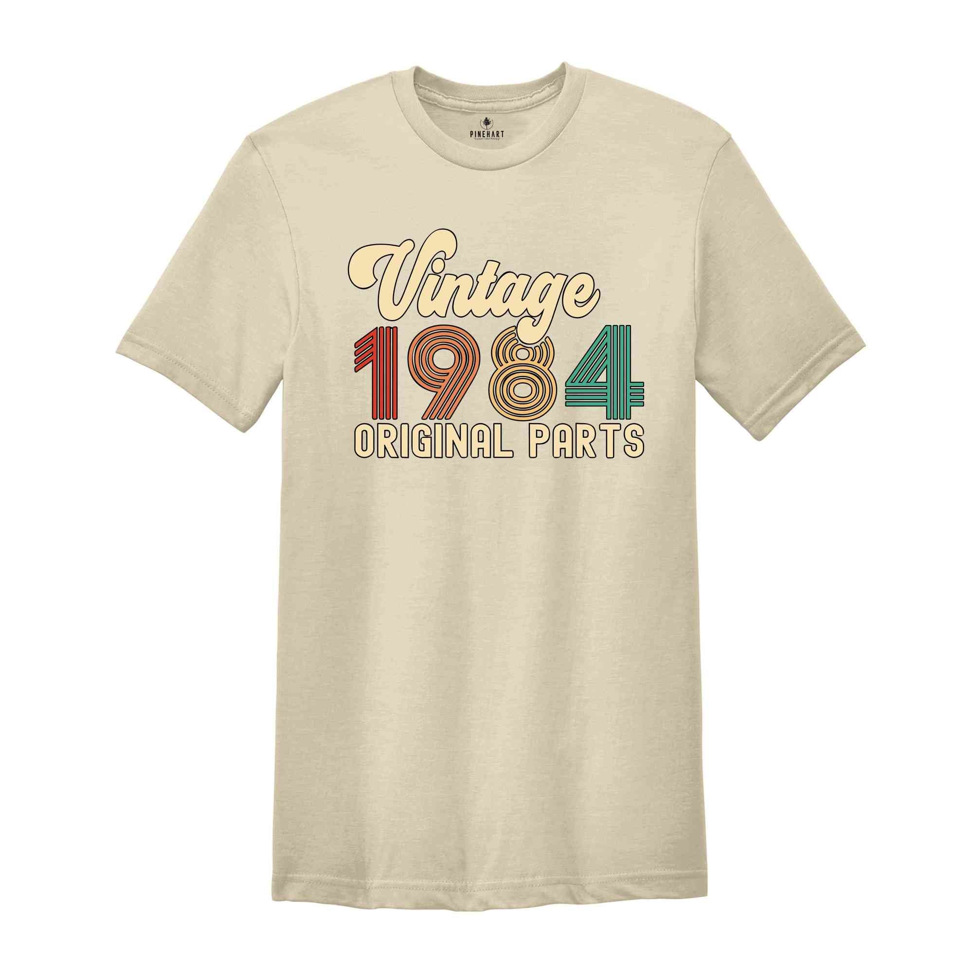 40th Birthday Shirt, Vintage 1984 Shirt, 40th Birthday Gift, 40 Years Birthday Shirt, 1984 Birthday Shirt, Retro 40th Birthday Tee