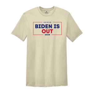 Biden Is Out 2024 Shirt, Vote Shirt, President Shirt, Anti Joe Biden Shirt, Patriot Shirt, 2024 Election Shirt, Political Shirt