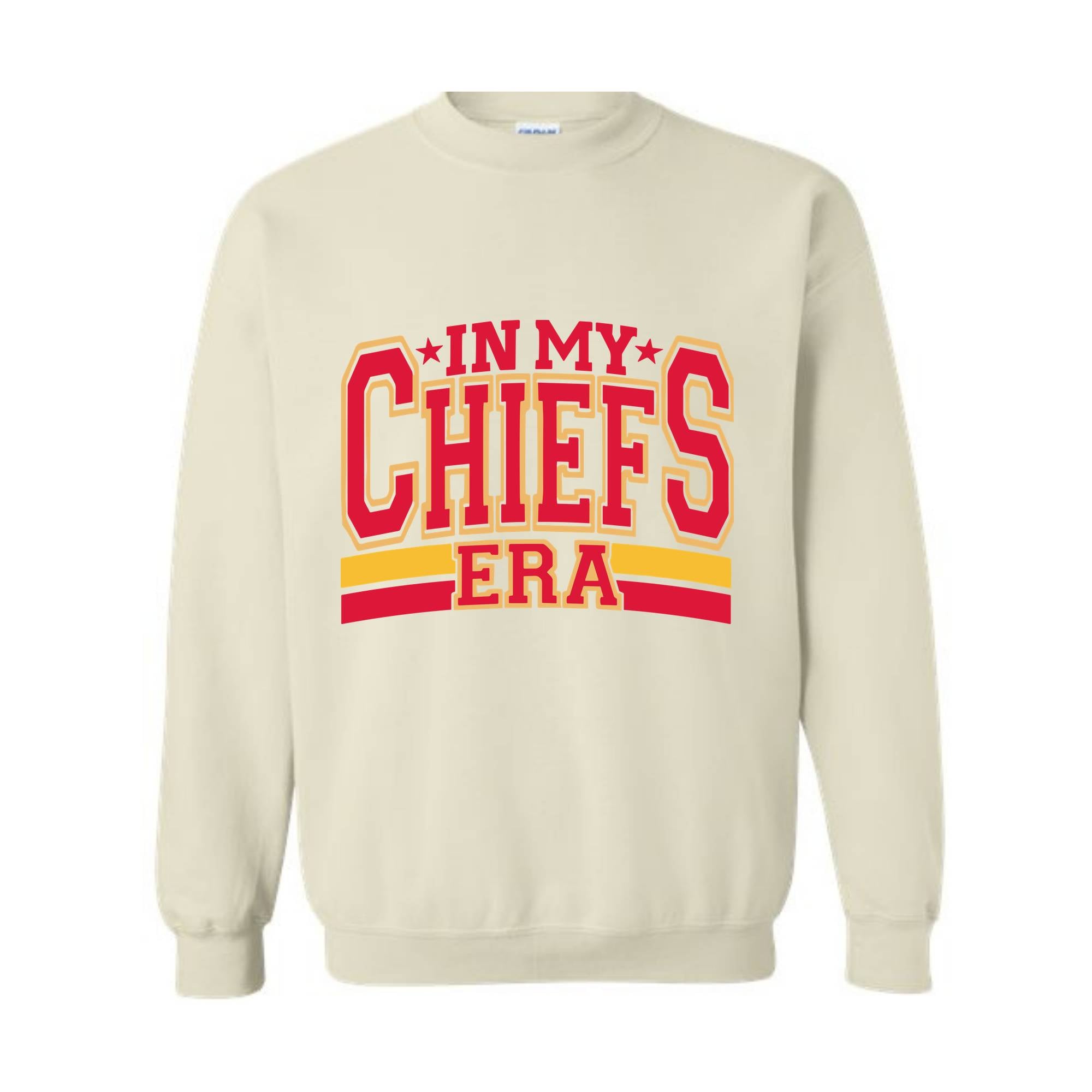 In My Chiefs Era Sweatshirt, Football Chiefs Sweat, Jersey Sweatshirt, Jersey 87 Sweat