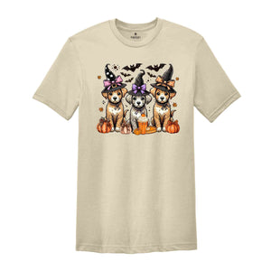 Witch Dogs Shirt, Halloween Dog Shirt, Dog Mom Shirt, Dog Lover Shirt, Halloween Gift, Spooky Season Shirt, Dog Owner Shirt, Witch Shirt