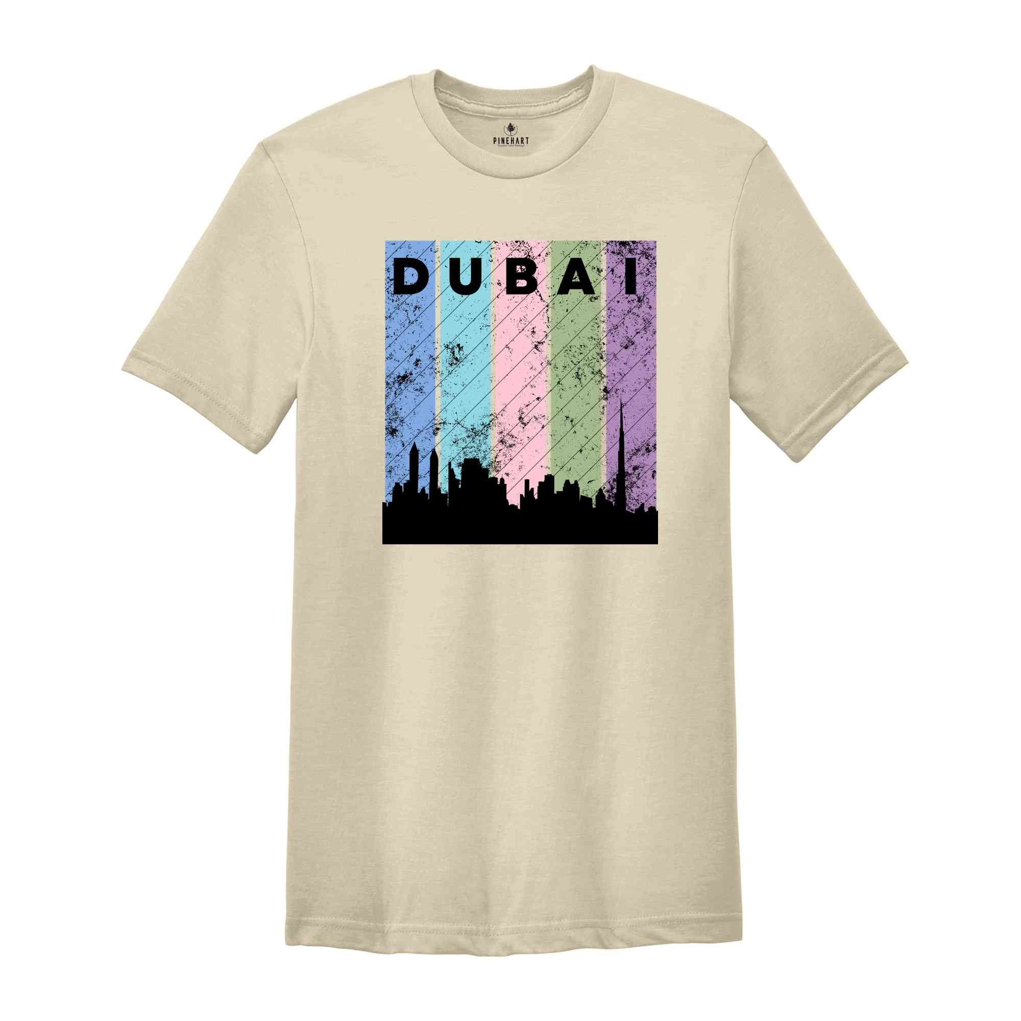 Dubai T-Shirt, Dubai Travel Shirt, Gift for Dubai Lover, Dubai Vacation Shirt, Group Matching T-shirt