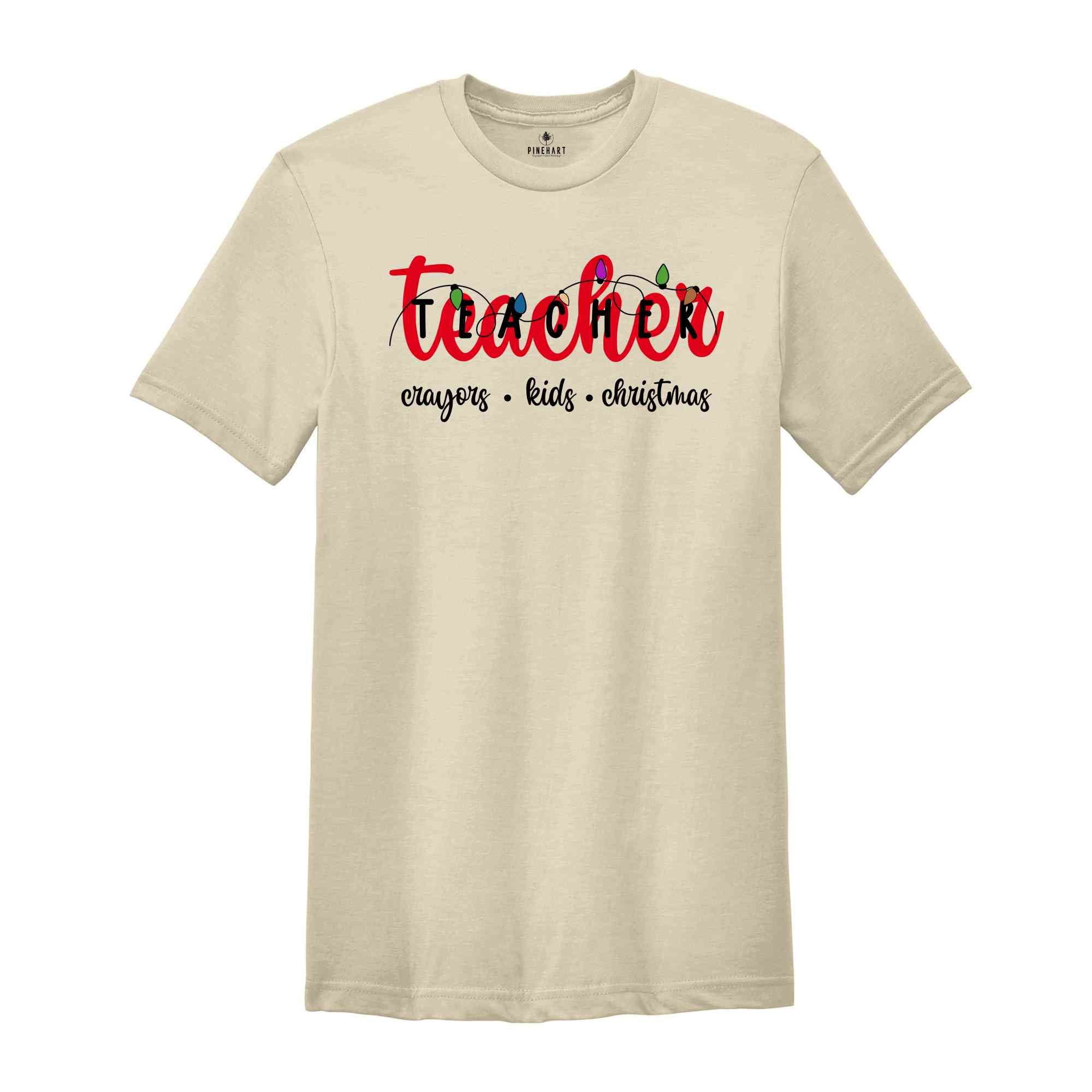 Christmas Teacher Shirt, Cute Teacher Shirt, Christmas Gift For Teacher, Christmas Shirt, Christmas Teacher Gift, Teacher Appreciation Gift