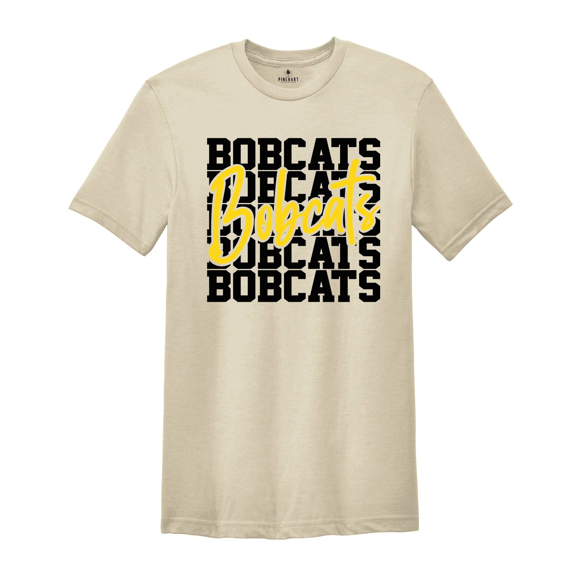 Team Mascot Shirt, Bobcatss Mascot Shirt, Bobcats Team Spirit Shirt, Bobcats Fan Shirt, Bobcats School Shirt, Bobcats School Spirit