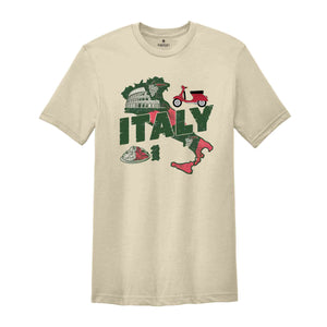 Retro Italy Shirt, Italy Travel Shirt, Country Travel Shirt, Shirt For Traveler, Travel Lover Gift, Travel Tee, Trip Shirt