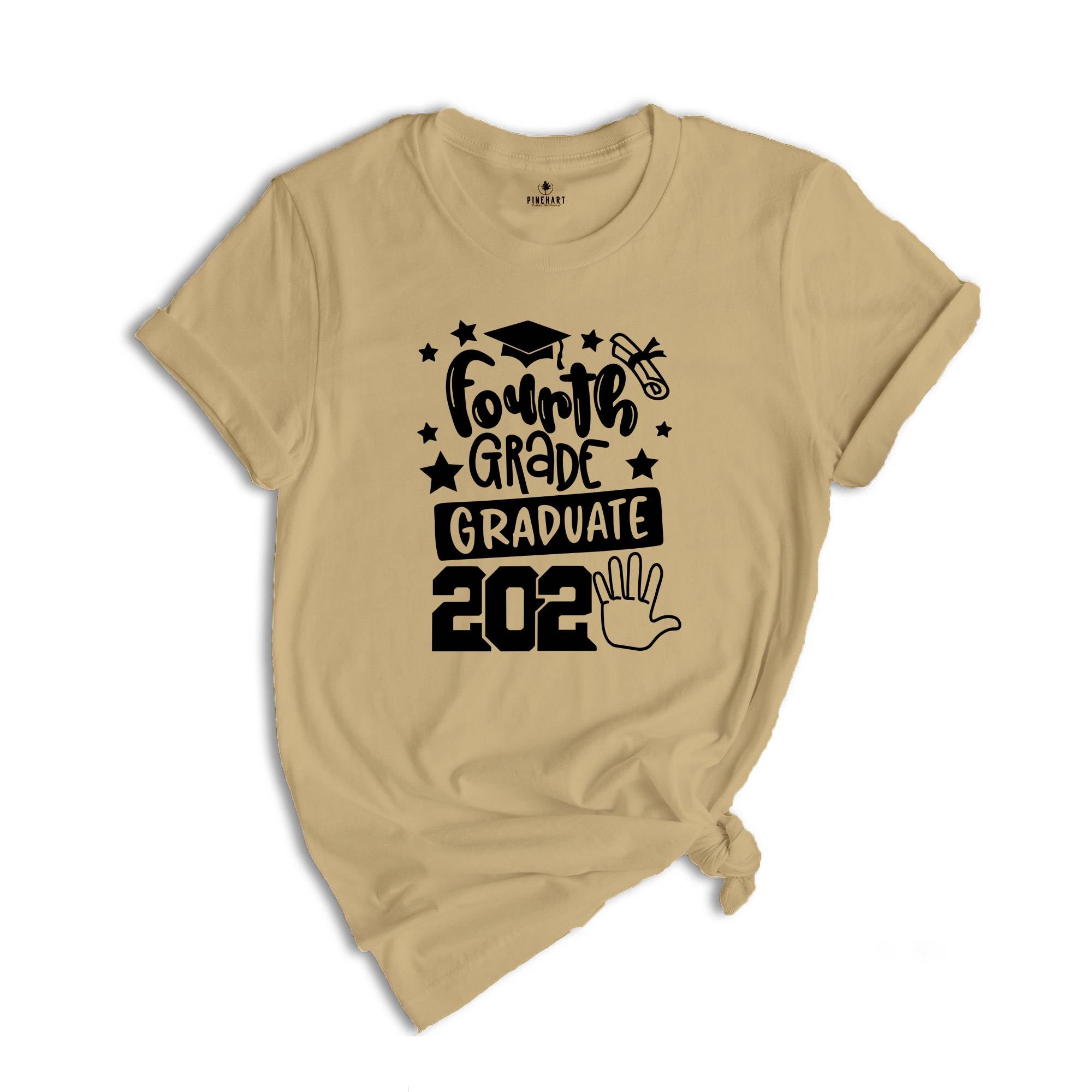 Fourth Grade Graduate 2025 Shirt, Elementary School Tees, Kids School Shirt, Elementary Graduation Gift, Last Day Of School Tee