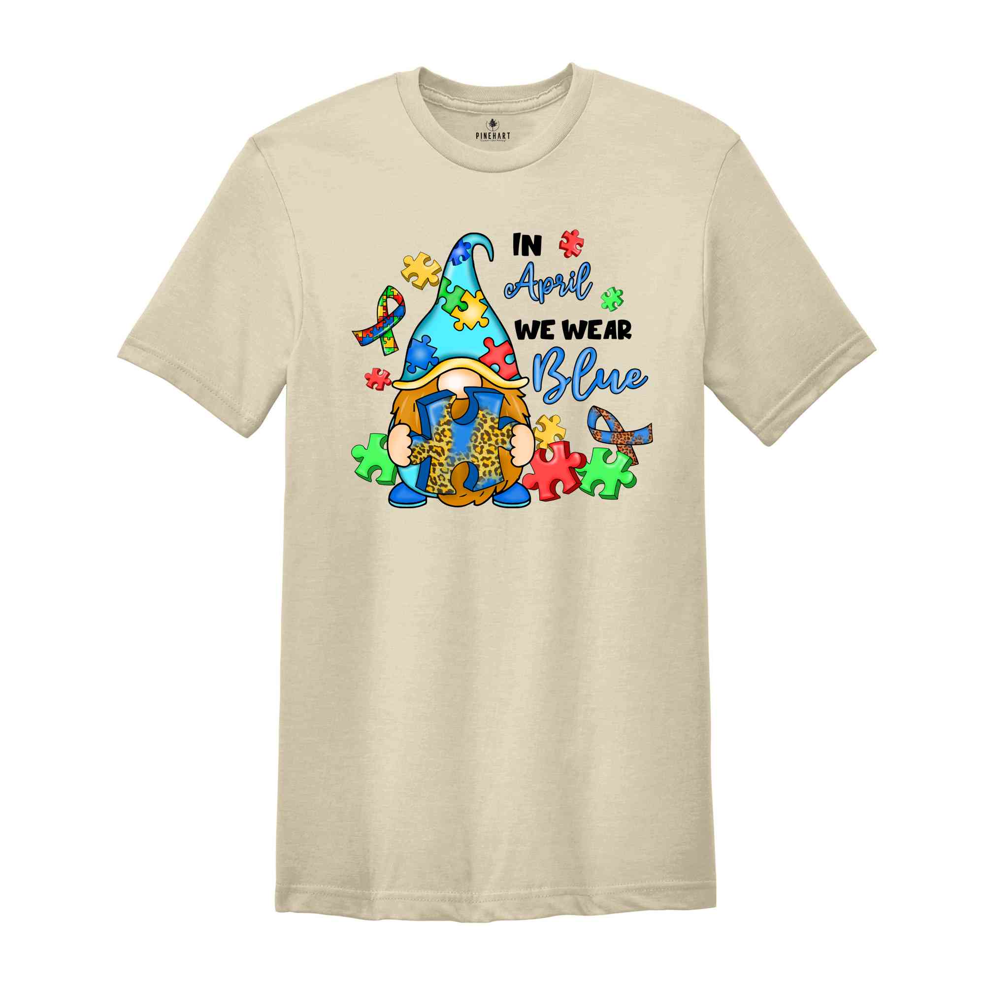 In April We Wear Blue Shirt, Autism Gnome Shirt, ADHD Shirt, Autism Awareness Shirt, We Wear Blue, Neurodiversity Shirt, Sped Shirt