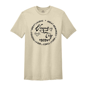 Vegas Trip 2024 Shirt, Vegas Squad Shirt, Family Vacation Shirt, Road Trip Shirt, Vacay Mode Shirt, Trip Lover Shirt