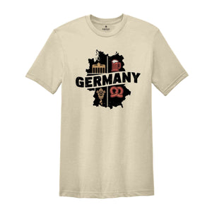 Retro Germany Shirt, Germany Travel Shirt, Country Travel Shirt, Shirt For Traveler, Travel Lover Gift, Travel Tee, Trip Shirt