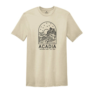 Acadia National Park, National Parks Shirt, Camping Shirt, Travel Shirt, Hiking Shirt, Nature Shirt, Acadia Camping Shirt, Acadia Park Shirt