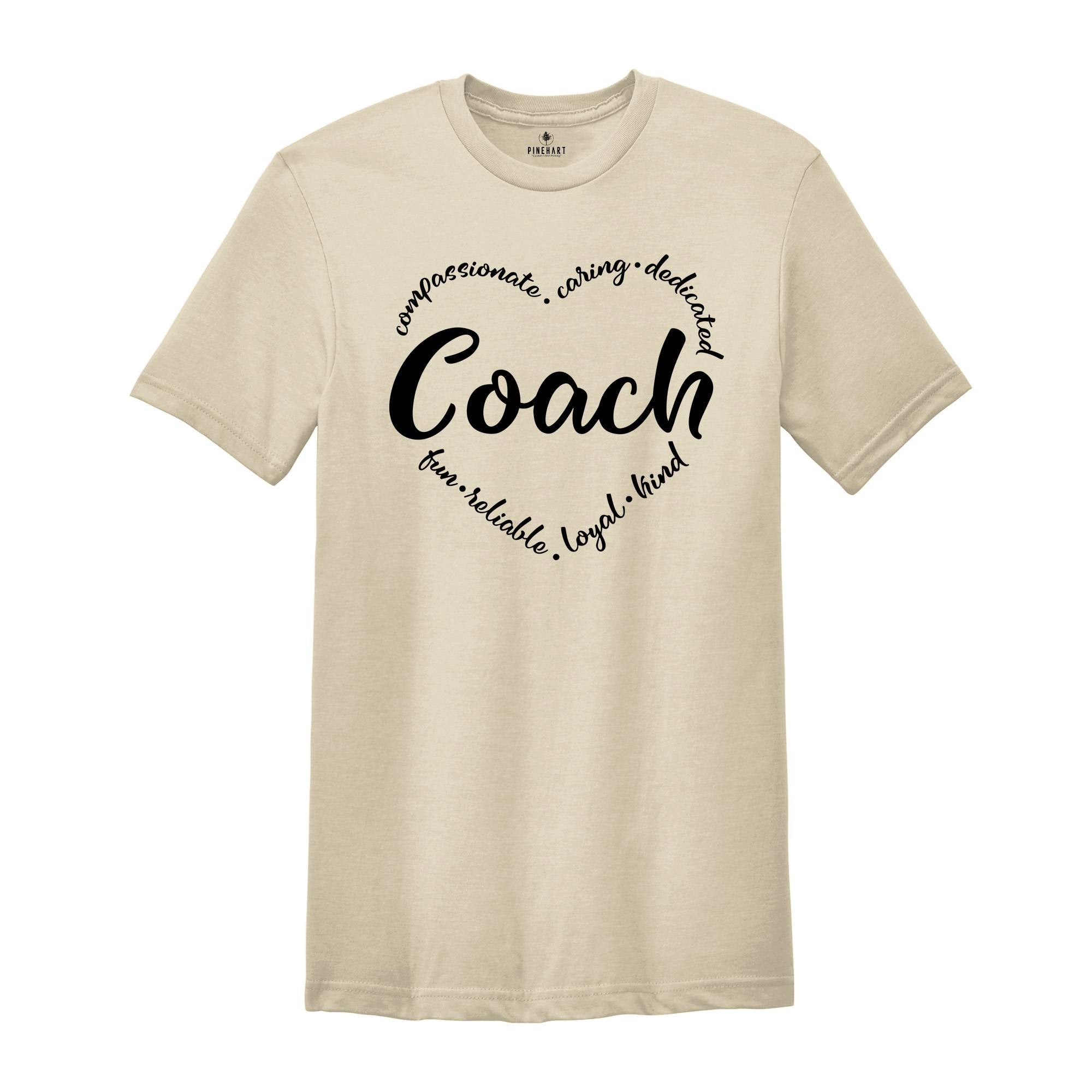 Coach Shirt, Coach Gift, Gift For Coach, Cheer Coach Shirt, Basketball Coach, Coach T-Shirt, Game Day Shirt