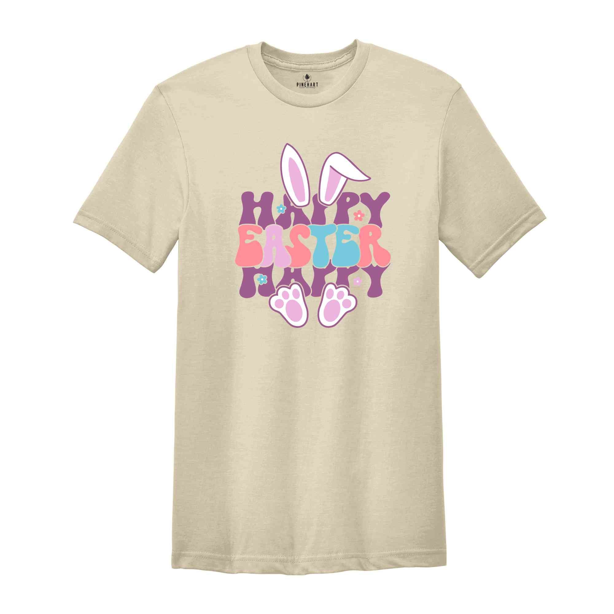 Happy Easter Shirt, Easter Shirt, Cute Easter Shirt, Easter Bunny Shirt, Happy Easter Day Gift, Rabbit Shirt