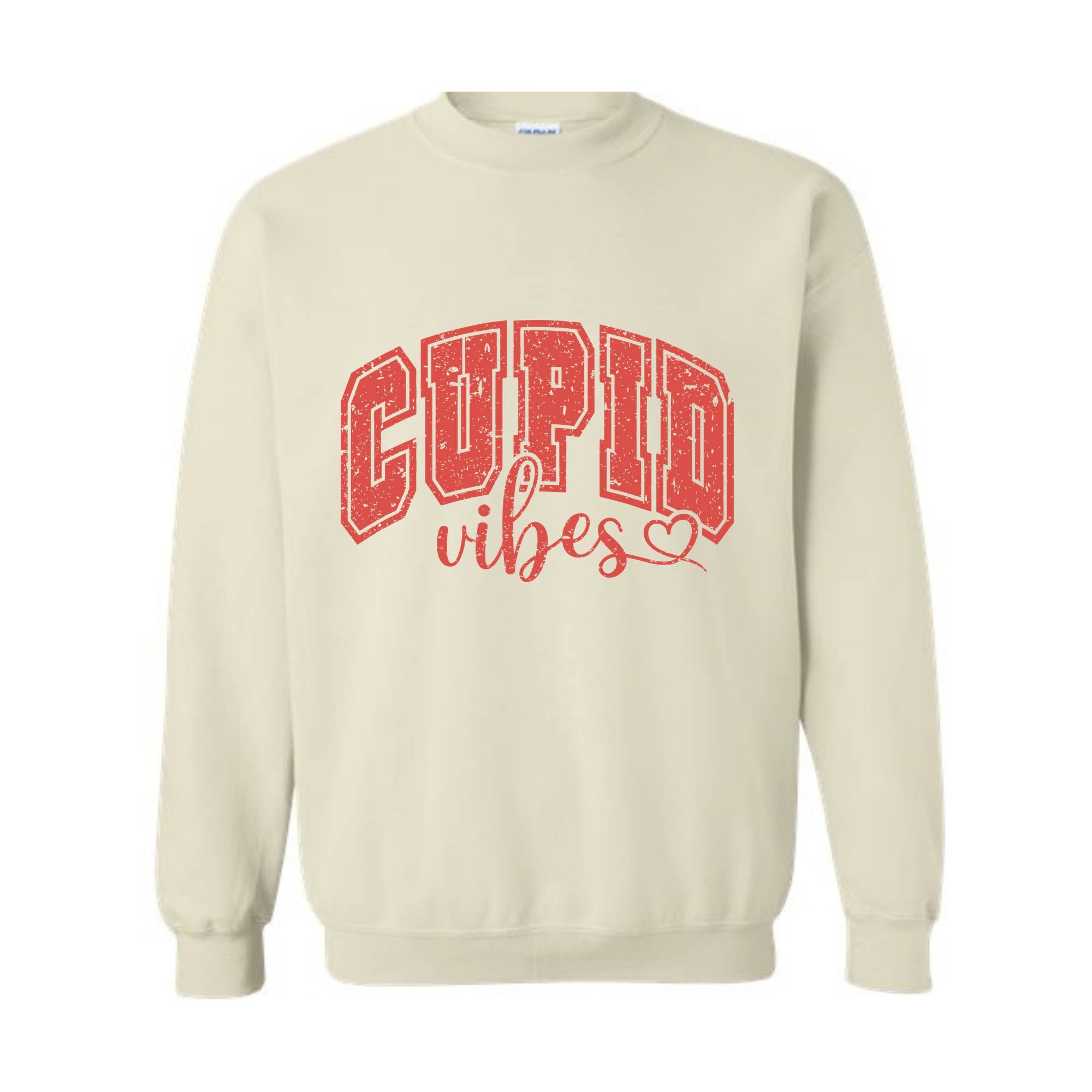 Cupid Vibes Sweatshirt, Valentine's Day Sweatshirt, Gift For Valentine, Valentine's Day Gift, Love Sweatshirt, Couple Sweatshirt