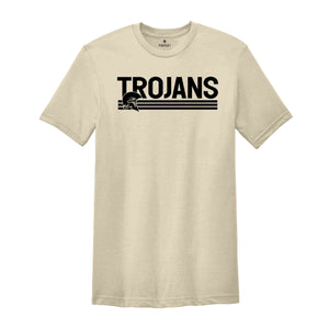 Team Mascot Trojans Shirt, Trojans Team Shirt, Trojans Team Spirit Shirt, Trojans Fan Shirt, School Spirit Shirt, Trojans Mascot Shirt