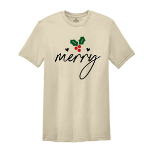 Merry Christmas Shirt, Merry Christmas, Christmas Tee, Women's Christmas Shirt, Christmas Gift, Merry Christmas Gifts