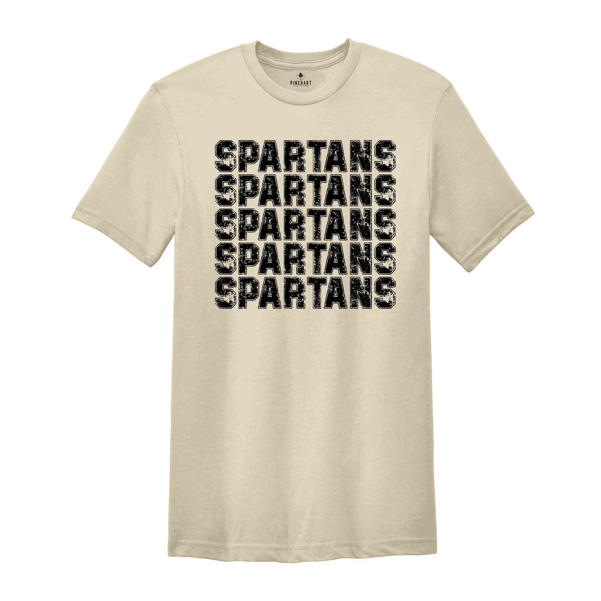 Team Mascot Shirt, Spartans Mascot Shirt, Spartans Fan Shirt, Spartans School Shirt, School Spirit Shirt, Spartans Team Shirt, Football Tee