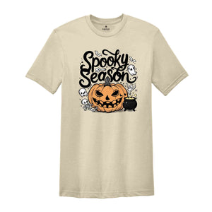 Spooky Season Shirt, Spooky Halloween Shirt, Spooky Fall Shirt, Spooky Ghost Shirt, Spooky Vibes Shirt, Spooky Pumpkin Shirt