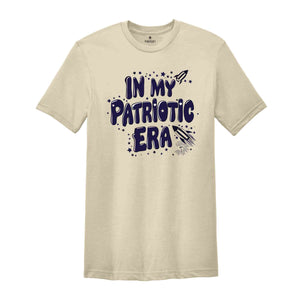 In My Patriotic Era Shirt, 4th of July Shirt, Funny 4th of July, Patriotic Shirt, Red White Blue, In My Era Patriotic Shirt