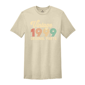 25th Birthday Shirt, Vintage 1999 Shirt, 25th Birthday Gift Women, 25 Years Birthday Shirt, 1999 Birthday Shirt, Retro 25th Birthday Tee